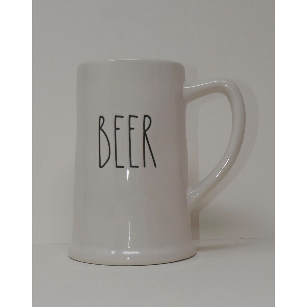 Rae Dunn Artisan Collection By Magenta Ceramic Beer Mug - Picture 3 of 8
